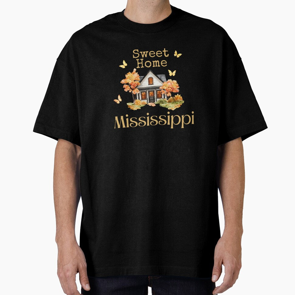 Sweet Home Mississippi - Vacation Hometown Vintage Souvenir by Mozaic Clothes