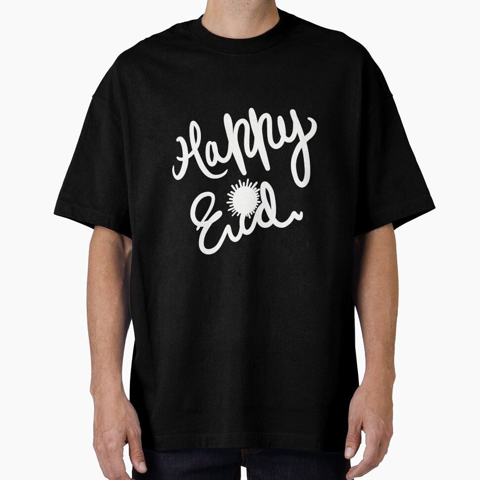 Happy Eid Festival Sunshine Greetings Hand Lettering by chuckletuckle