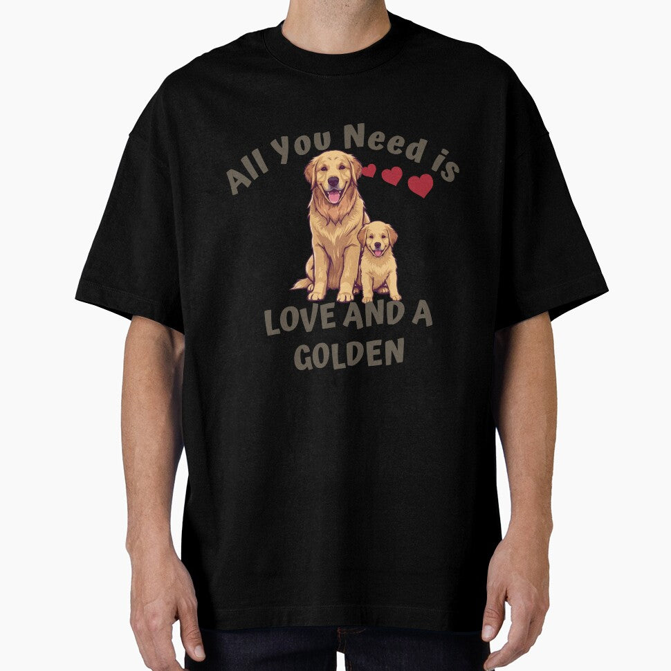We all need love and a Golden Retriever by PatronesKawai