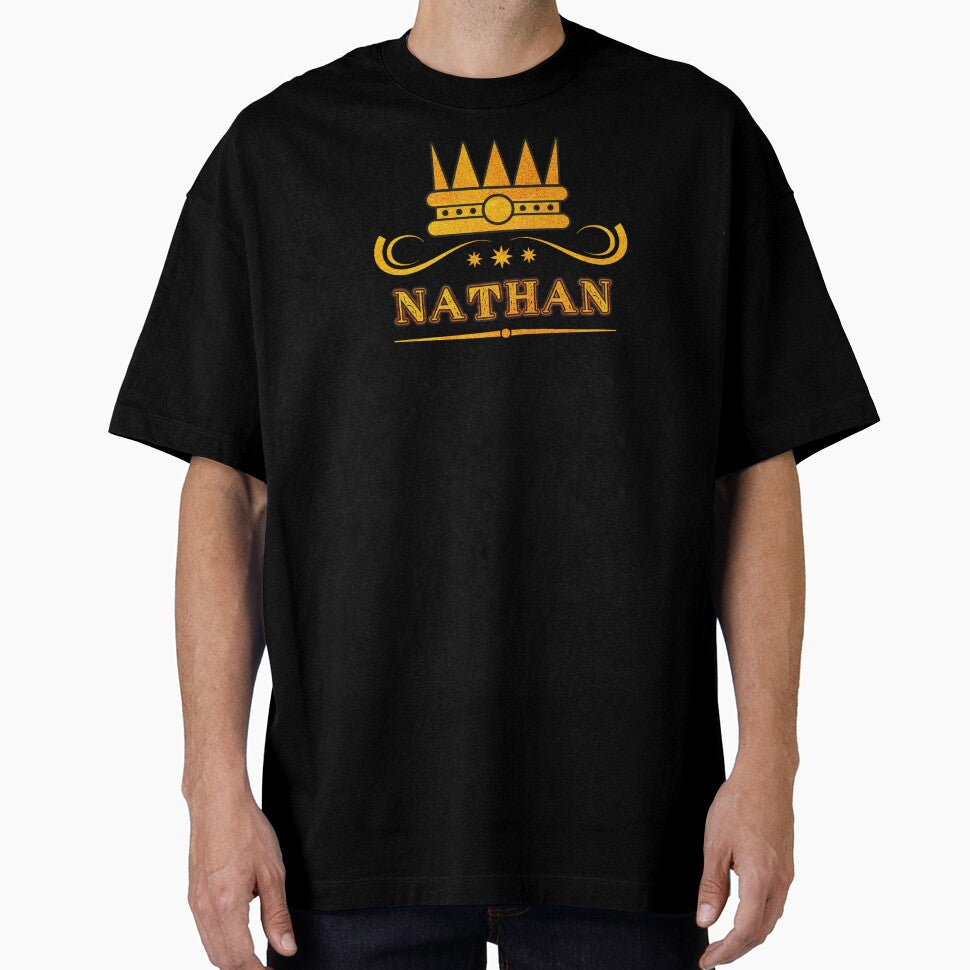 Nathan Personalized Funny & Unique Custom Name Design for Men, Teens, and Boys by Watsonarts