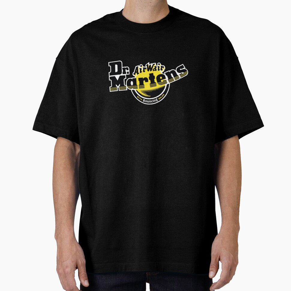 Iconic AirWair Footwear Emblem in Yellow and Black by ringinwingit