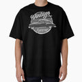 Vintage Car Forever Distressed Slogan Design by TrulyEpoque
