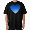Aesthetic Blue Gradient Pattern by quinellie