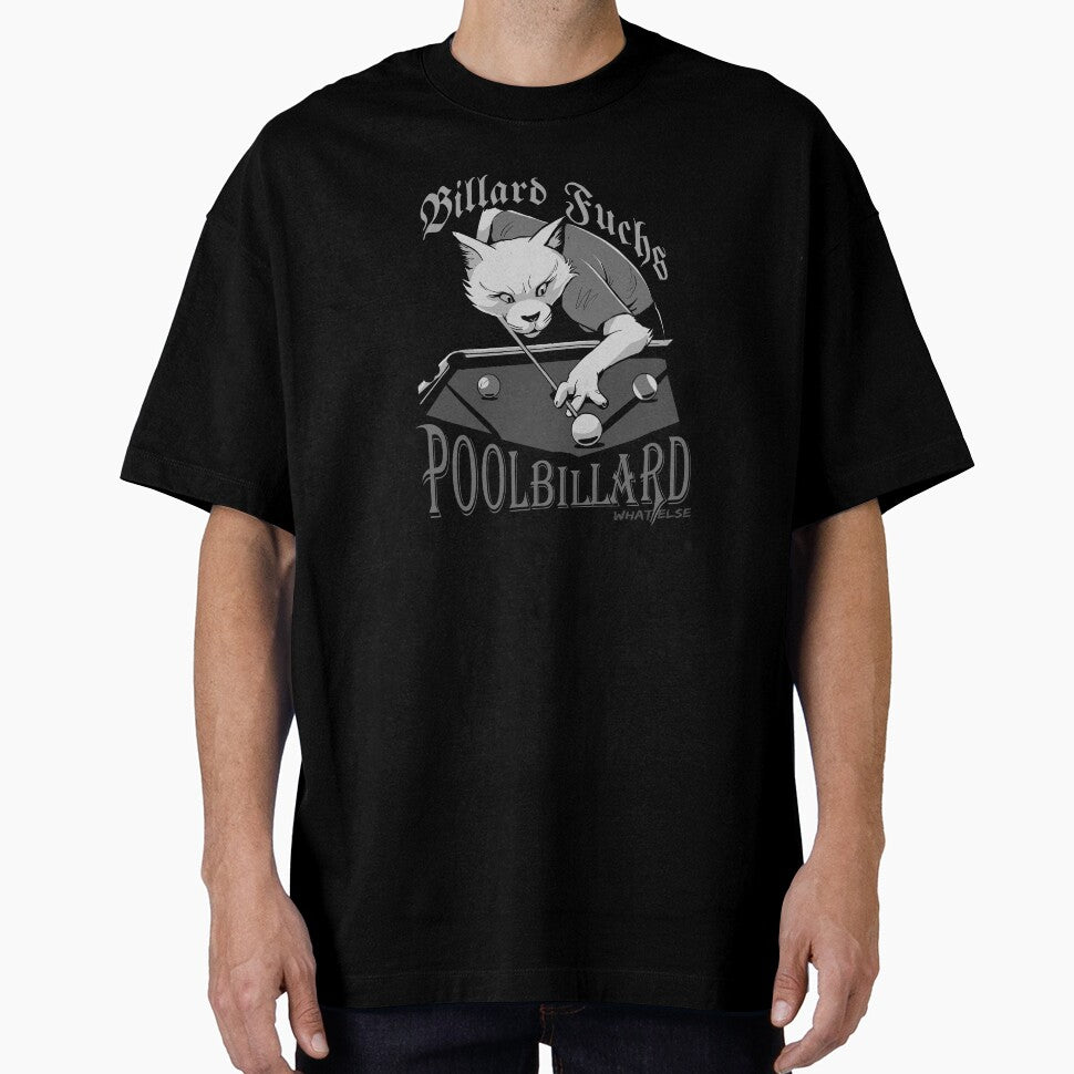 Billiard fox, pool billiard what else, billiard saying, leisure outfit for billiard players by ChrUzDesigner