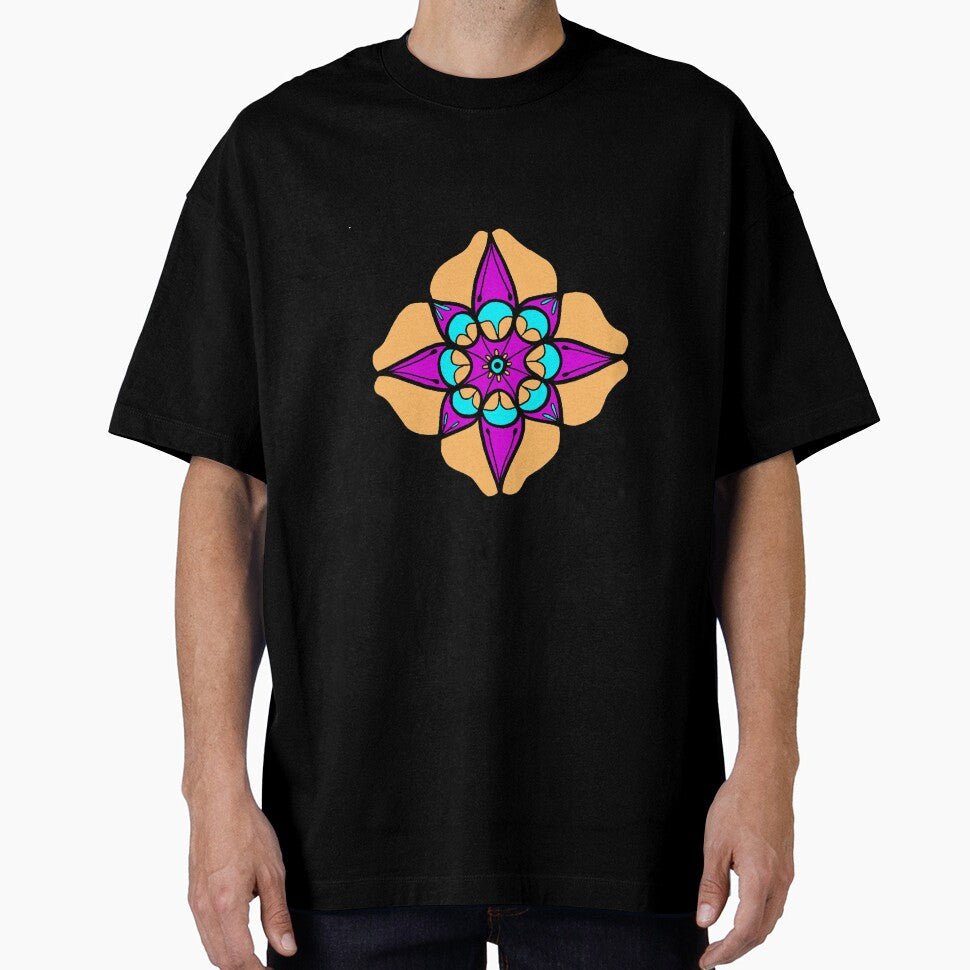 orange dream mandala by gahlo-art
