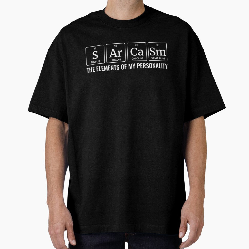 Chemistry Sarcasm Elements of Personality Periodic Table by KendraHenke