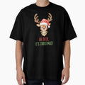 Oh Deer It’s Christmas | Cute Reindeer Funny Holiday Design by graphicnew