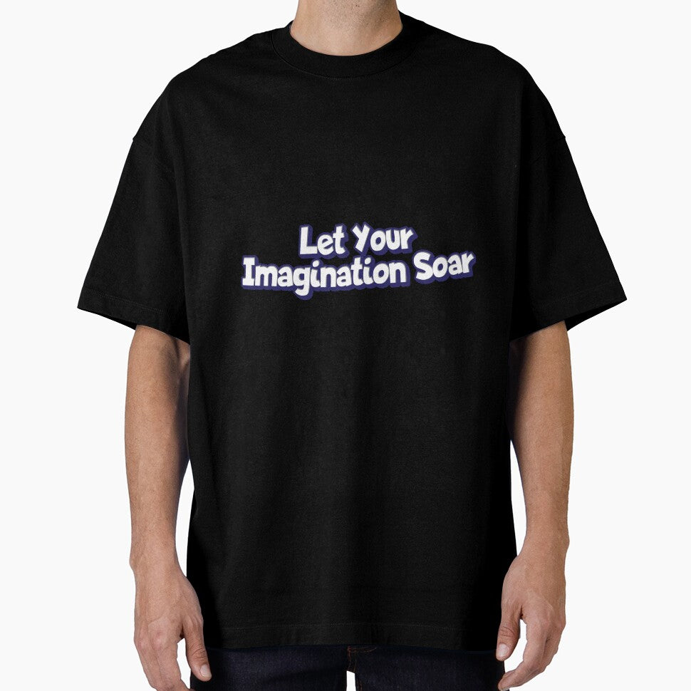 Let Your Imagination Soar text Sicker by Sticktle