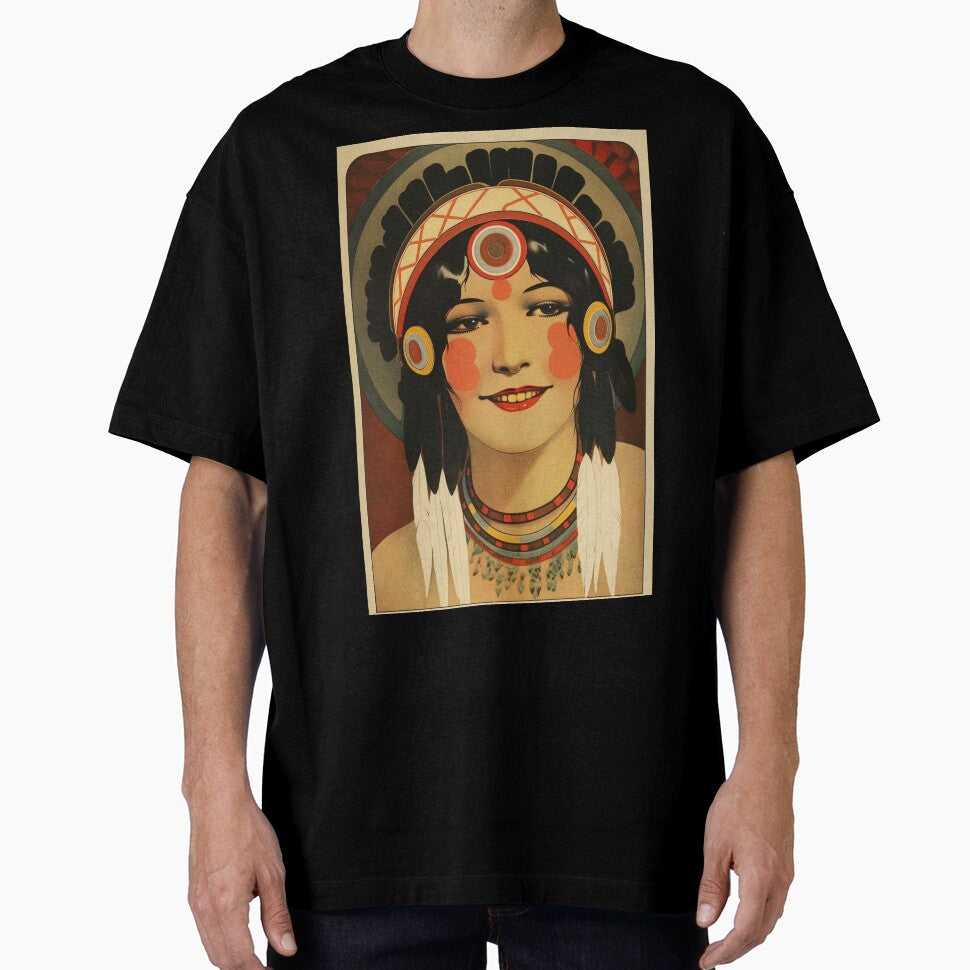 Native American Woman Smiling by JardimLorien
