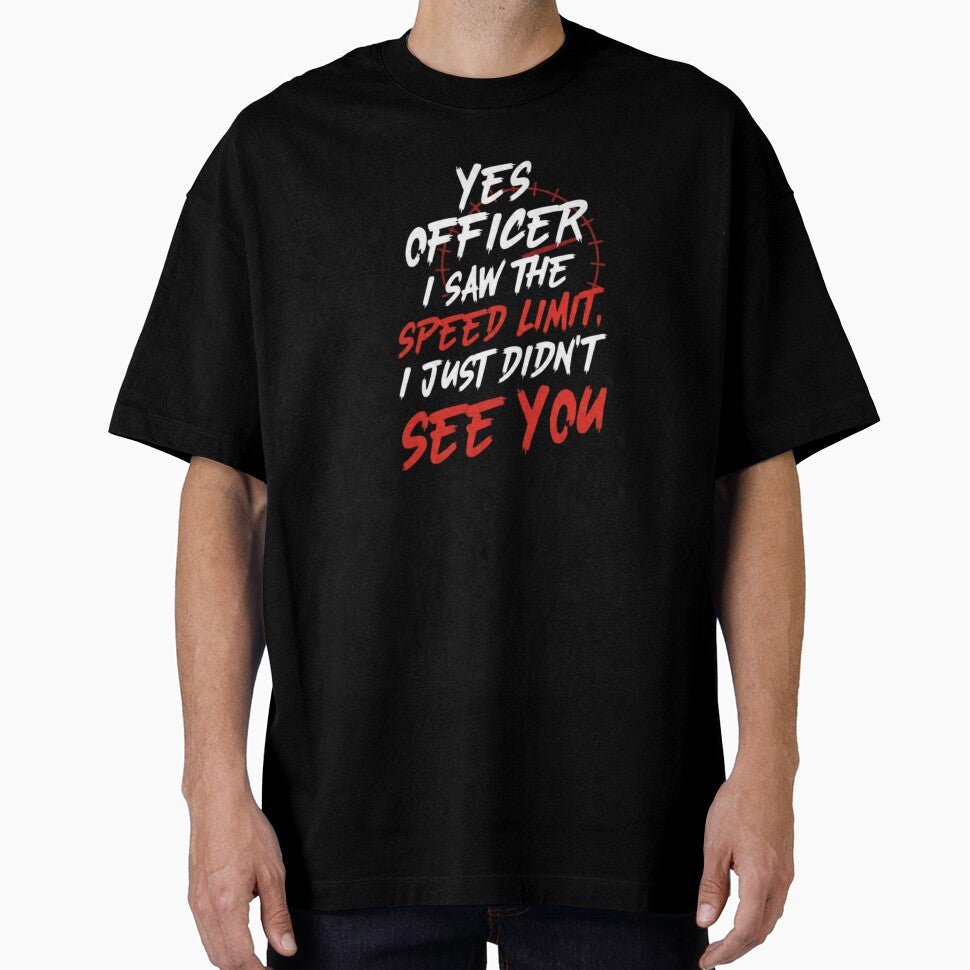 Yes officer I saw the speed limit. I just didn’t see you- Motorcycle Design by TwoWheels-shop