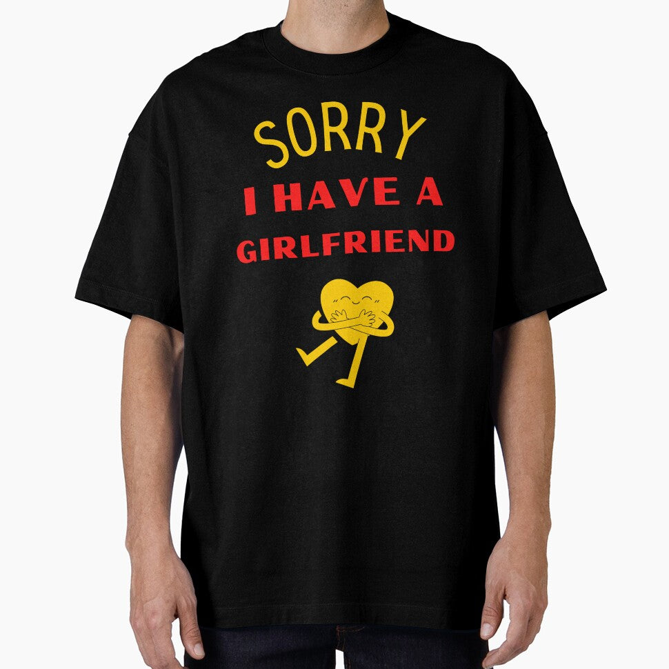 Sorry I have a girlfriend Sticker by Helloboutique