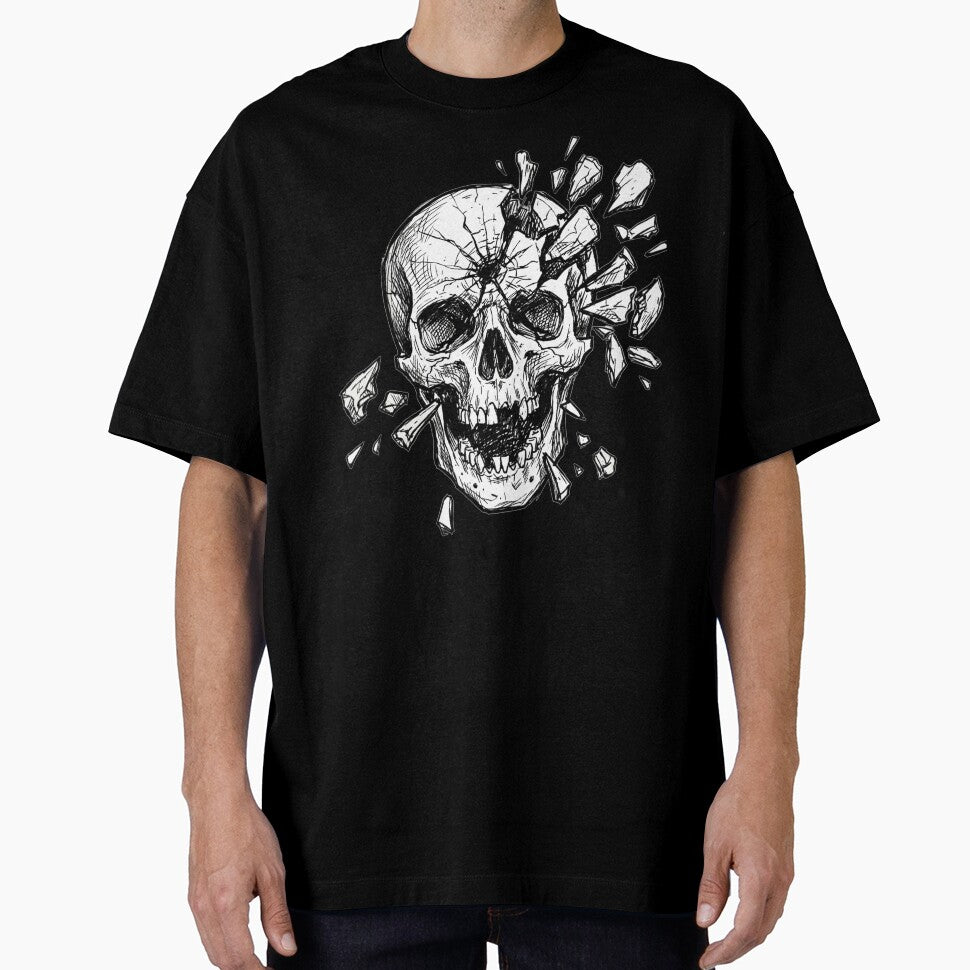 Broken Human Skull by BHP Studio