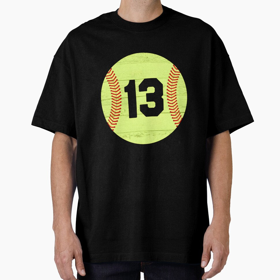 Softball Jersey Number 13 by aqnkkalw83
