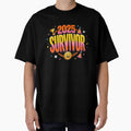 2025 Survivor Funny Typography Badge Design by optimusprime39