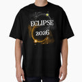 Eclipse 2026 Celestial Solar Eclipse Cosmic Art by stickersrafisa
