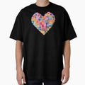 Blocks Heart Nerd Boyfriend Colorful Valentine by SStarDesigns