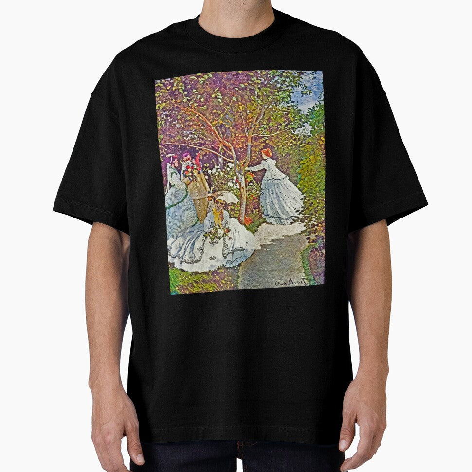 Claude Monet's Women in the Garden (1866) famous painting. [Digitally enhanced by WatermarkNZ Press] by CristalleLisa