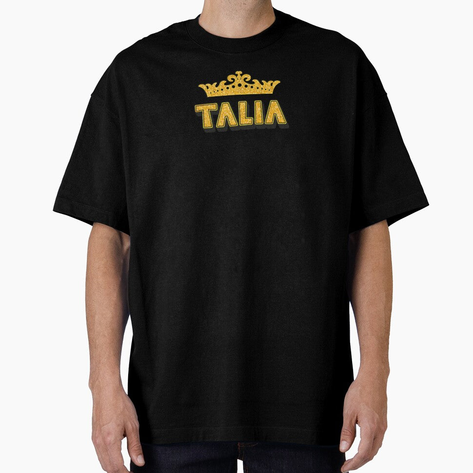 Talia Personalized Funny Custom Name Crown Design by Watsonarts