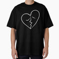 Line Art Heart - White Line by artago