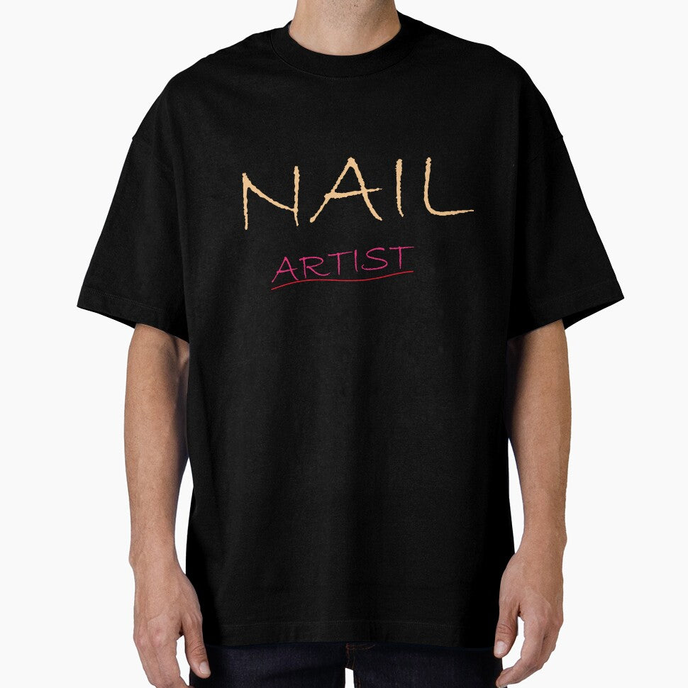 Nails artist shirt for girl boss nail salon near me t-shirt by ich-imad