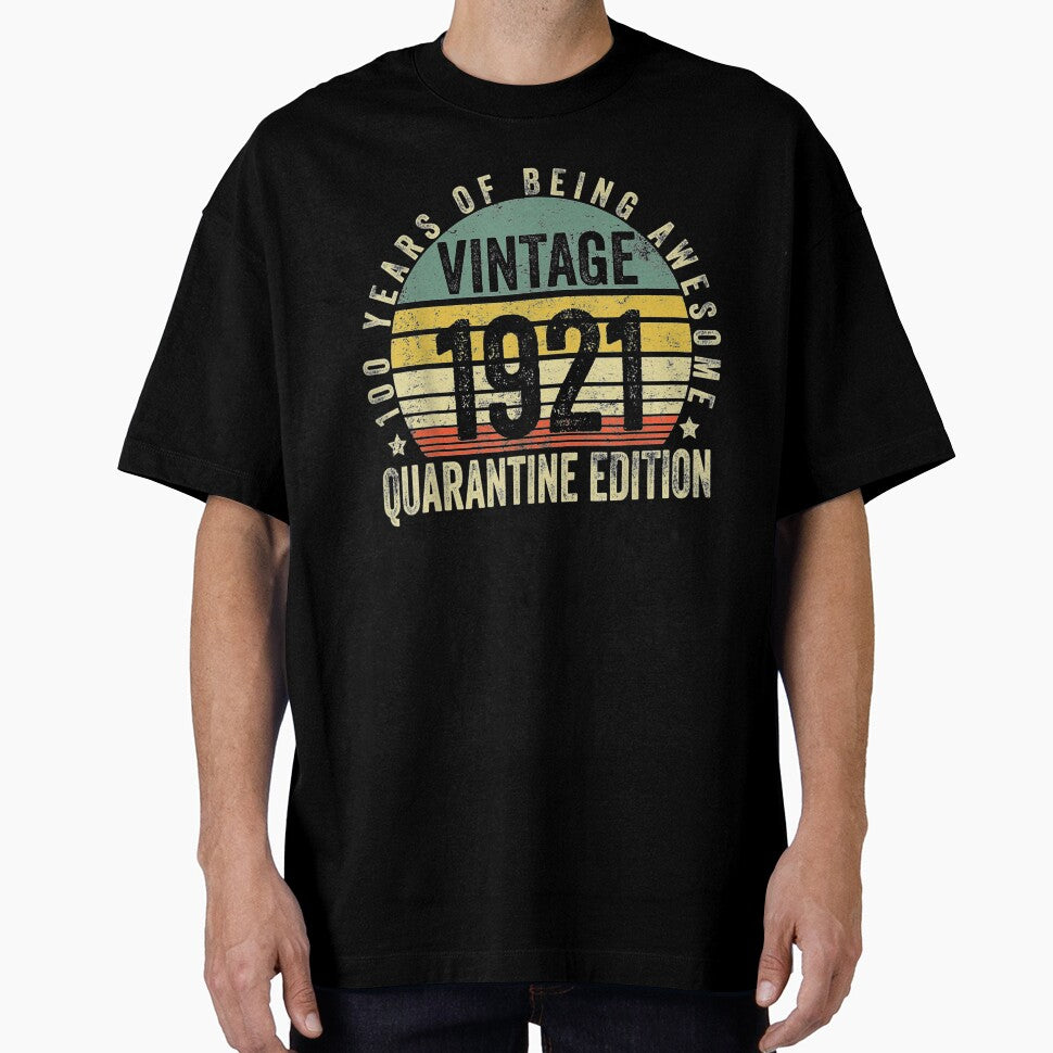 100th Birthday Retro Limited Edition 1921 Quarantine by lolahomya