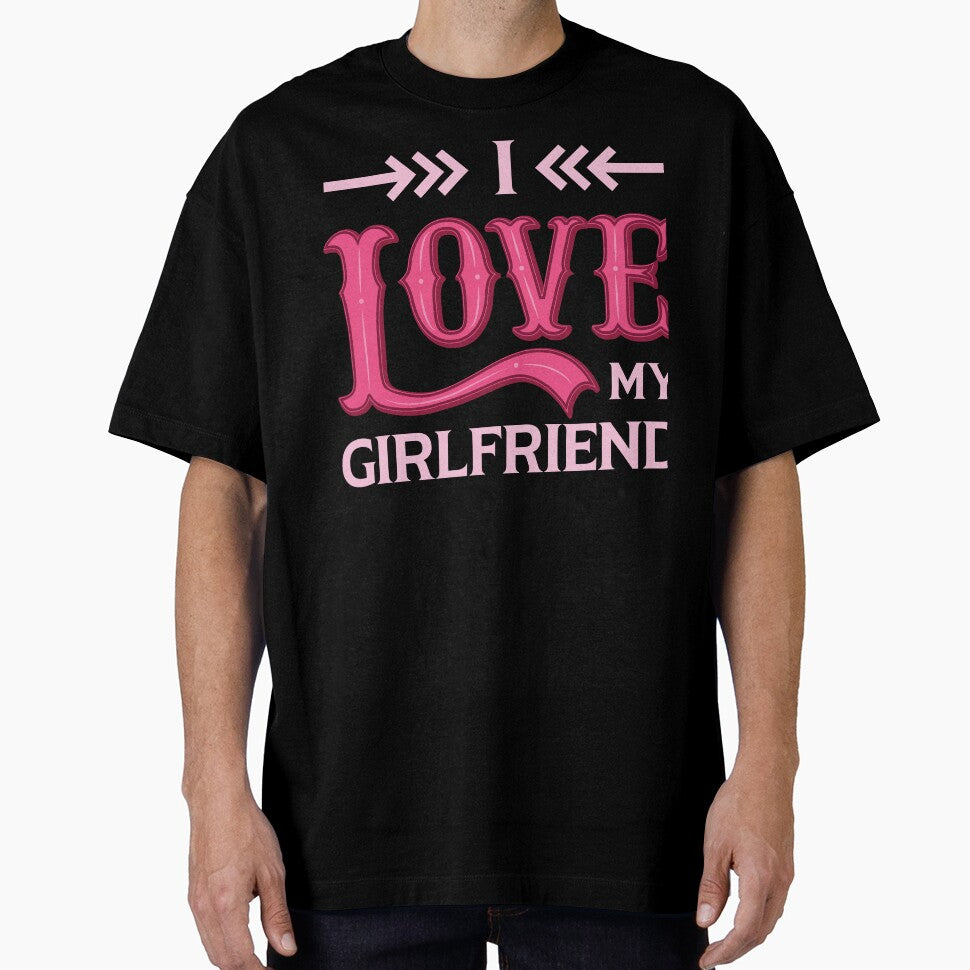 Lettering Typography Design I Love My Girlfriend by FemmePod