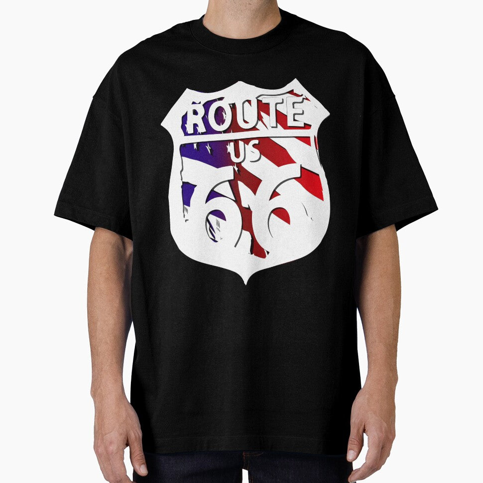 ROUTE 66 AMERICANA by ROCK'EM SOCK'EM LOGO'S