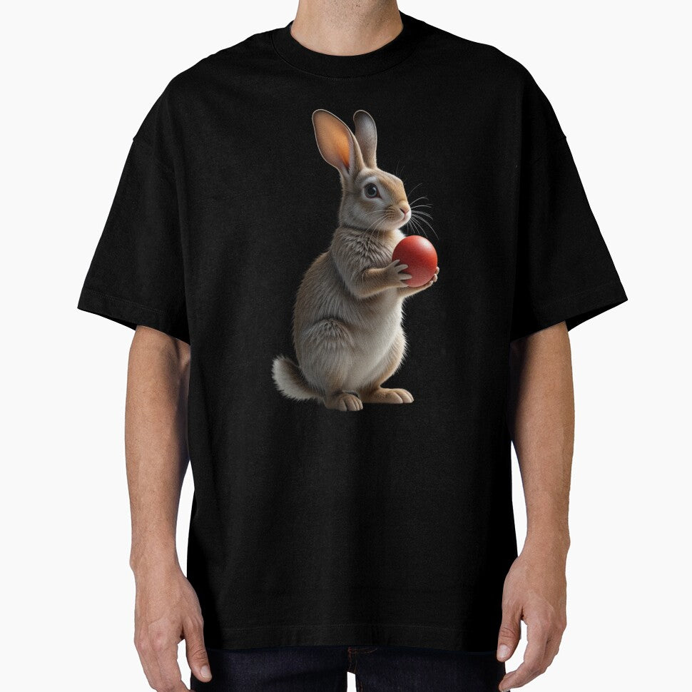minimalist t shirt design bunny by RAZELBAGUIOSHOP