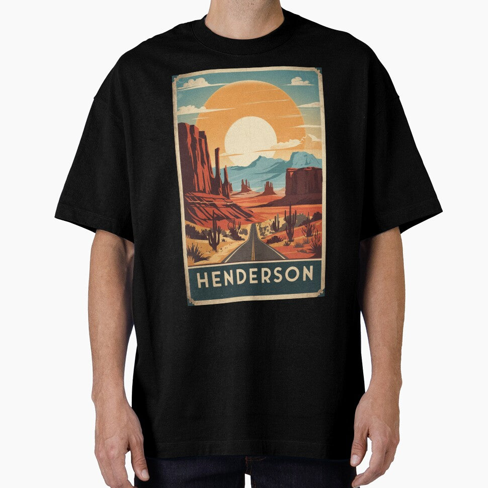 Henderson Vintage Travel Poster by TravelerRat