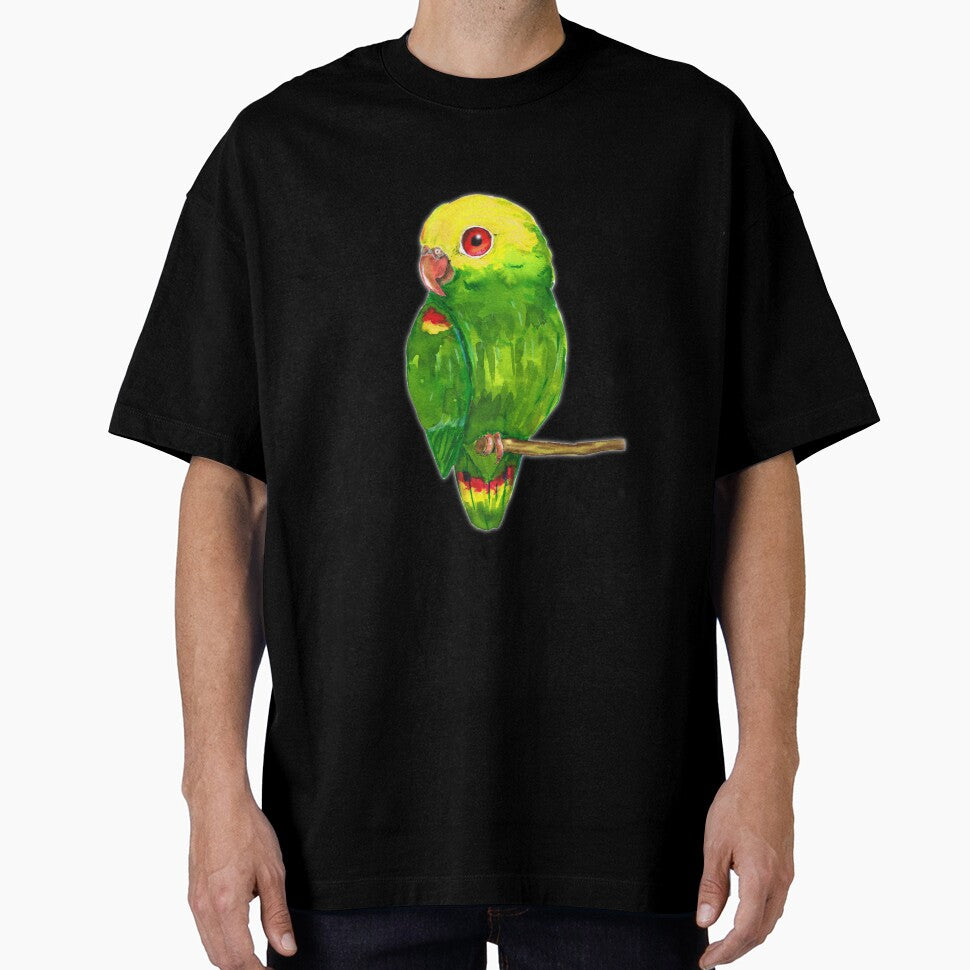 Yellow headed amazon parrot by Bwiselizzy