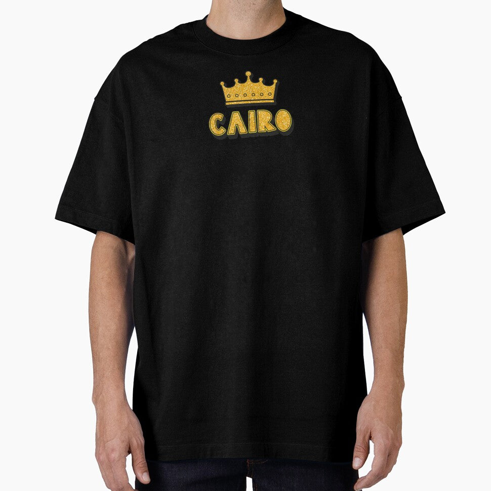 Cairo Personalized Name With Crown - Cool & Funny Custom Gift for Men and Boys by Oussinc