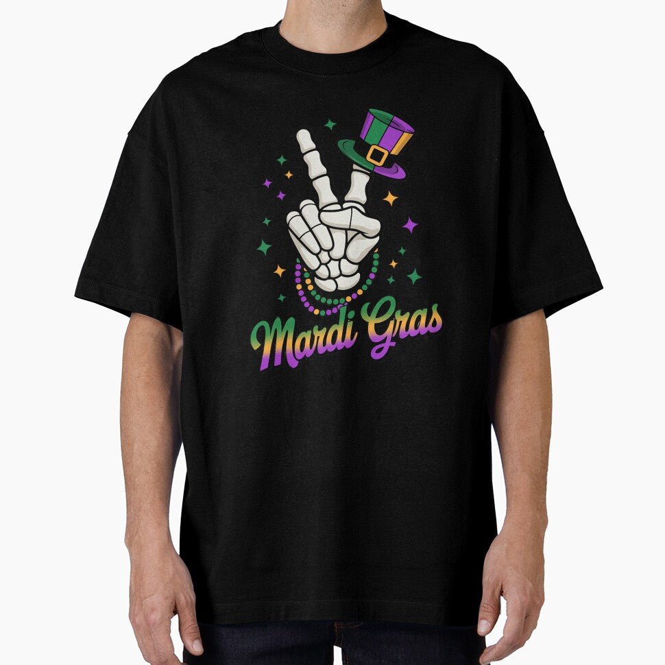 Mardi Gras Outfit For Women Mardi Gras Skeleton Hands by catsdothingz