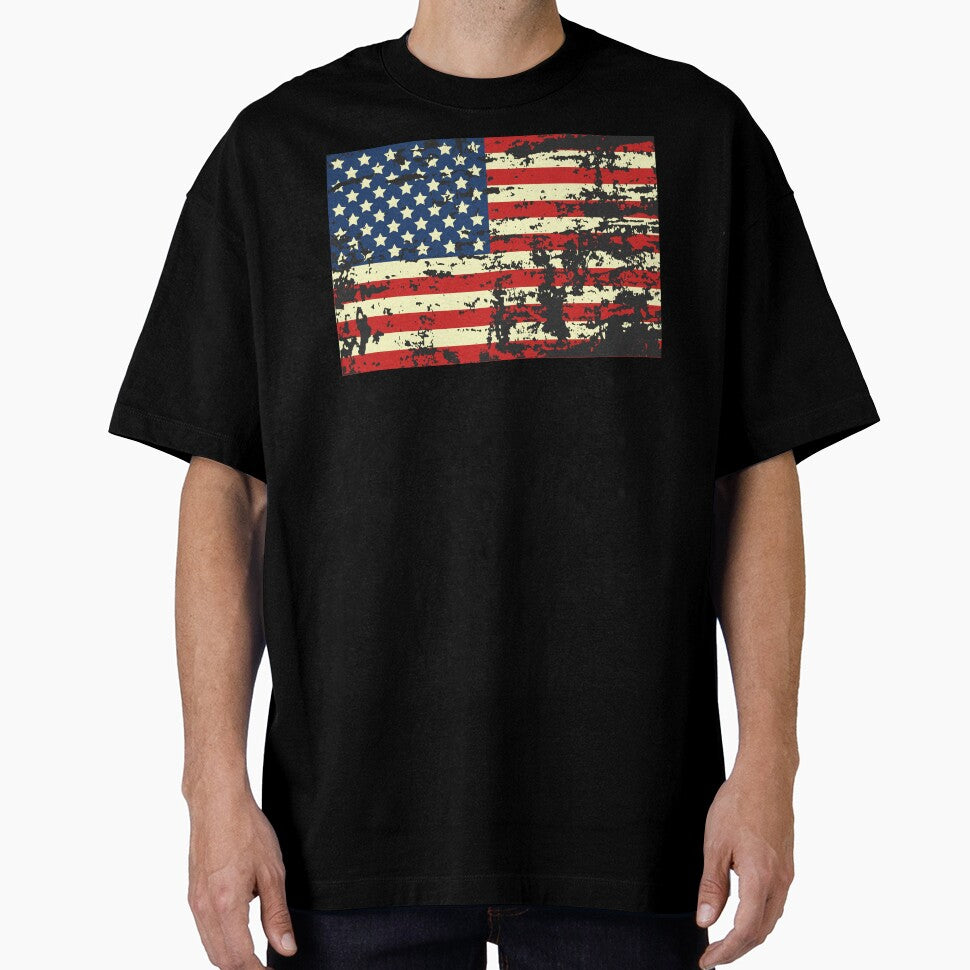 Retro USA Flag - Proud American Vintage by m95sim