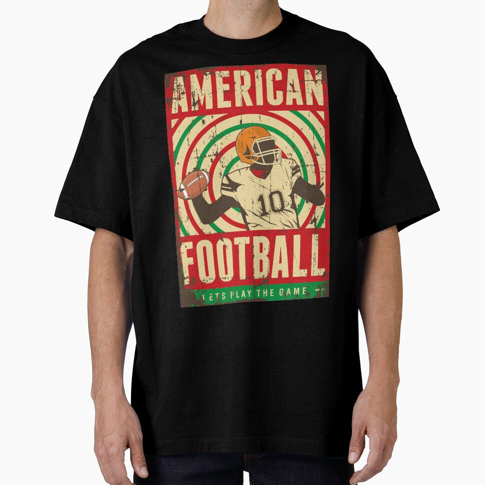 Vintage American Football Player by Astralia