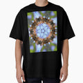 27 Kaleidoscope Bees Forming a Floral Mandala Design by POETTICA