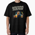 Sonica Festival Funny T-Shirt | EDM Rave Humor Graphic Tee | Techno Music Festival Design | DJ Party Meme Shirt by Sushikidsntod