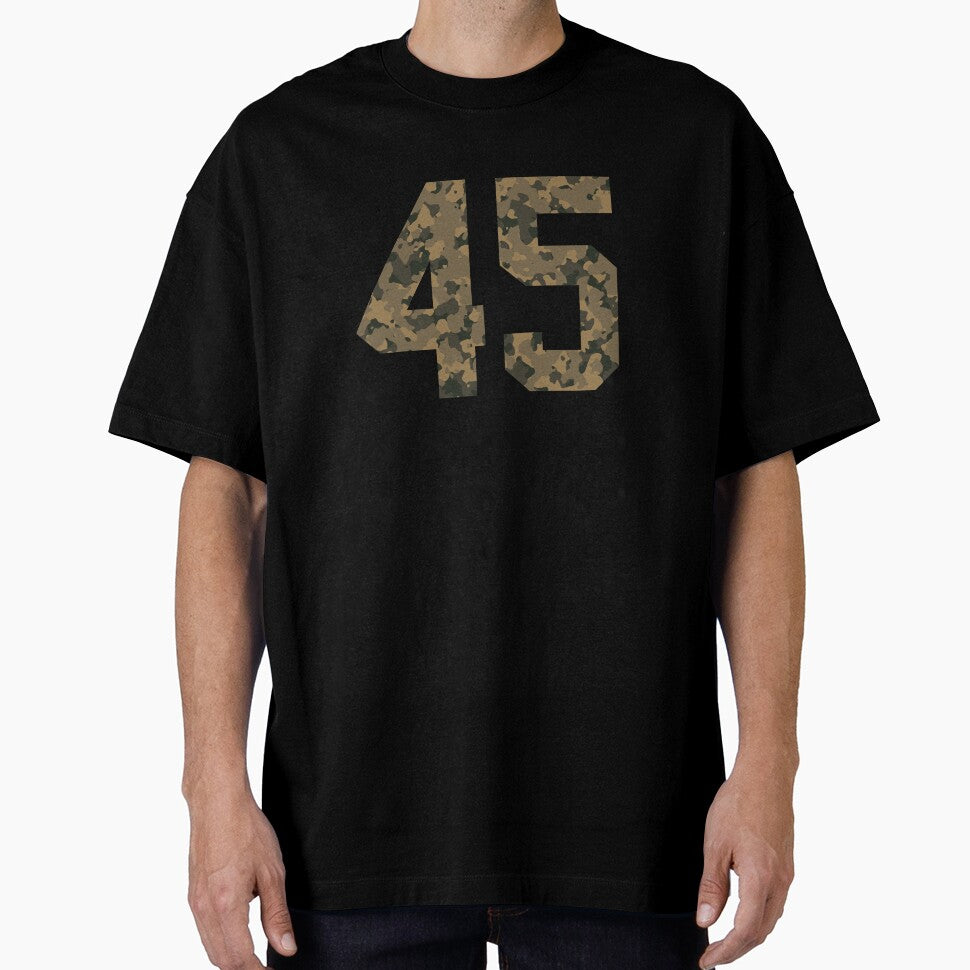 Army Camouflage Number 45 - Sports Numbers by NECHSTORE