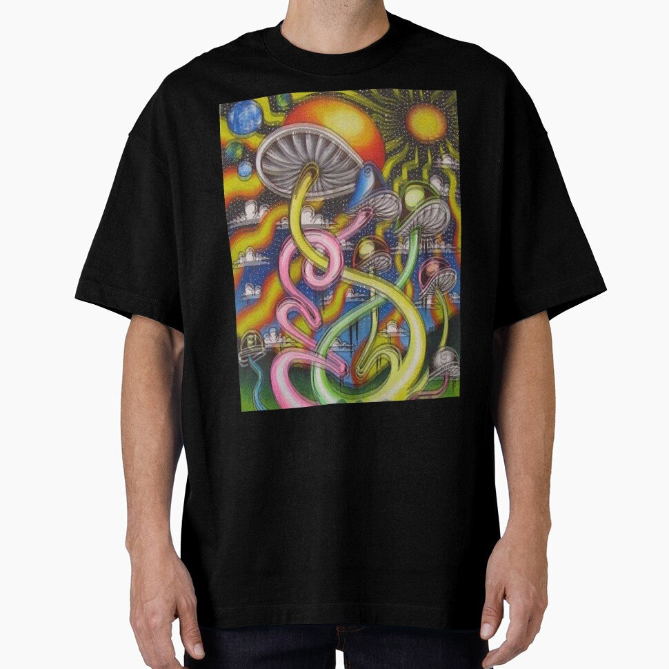 Psychedelic Aia dMushroom Bloom by Patrycjabeauty