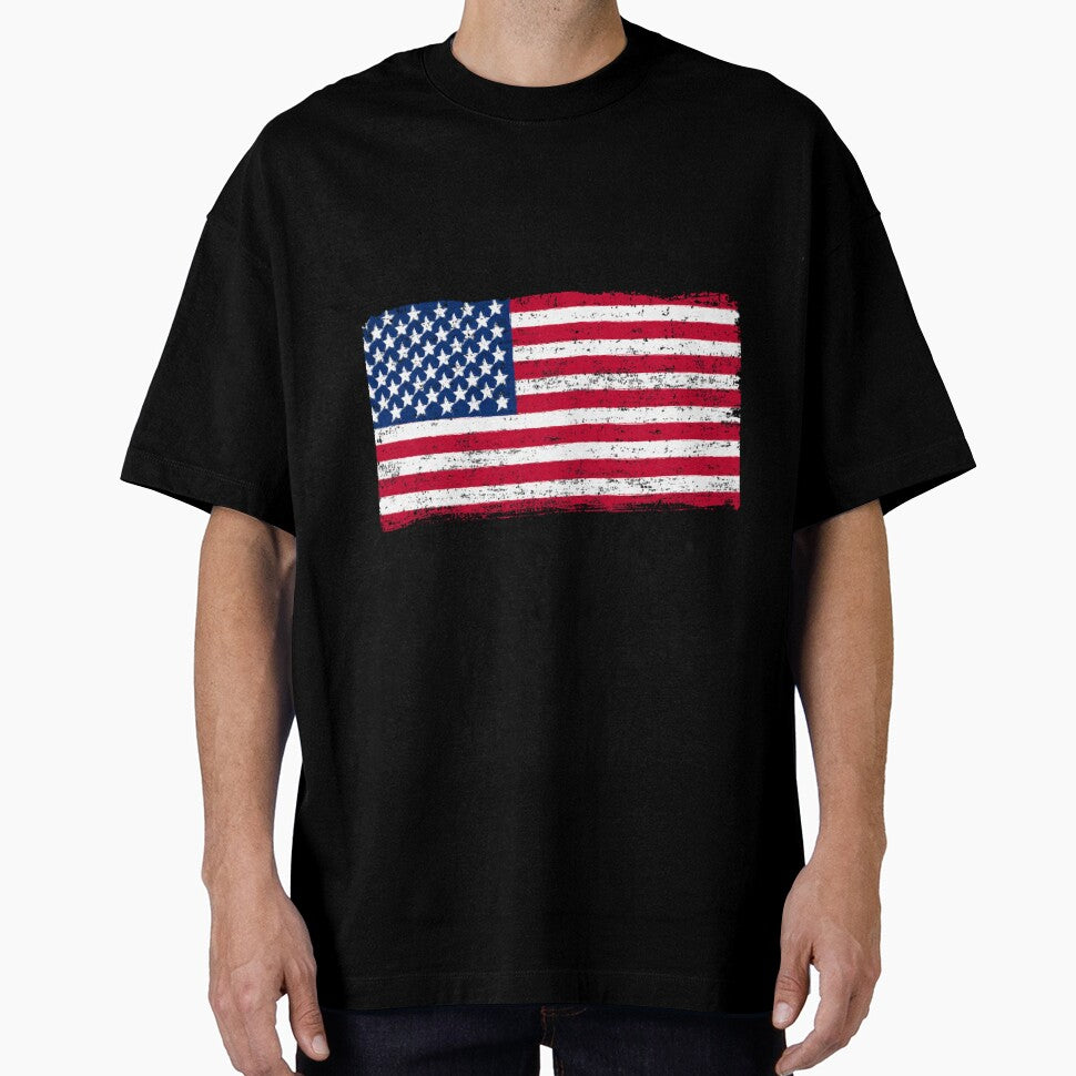 American Flag - USA Vintage Retro Style by ciocdlmj81