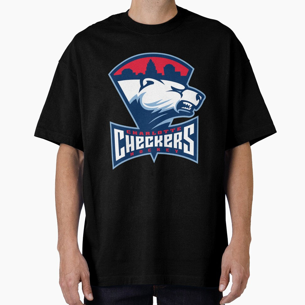 Charlotte Checkers Hockey Style Logo by AMBERBUFORD