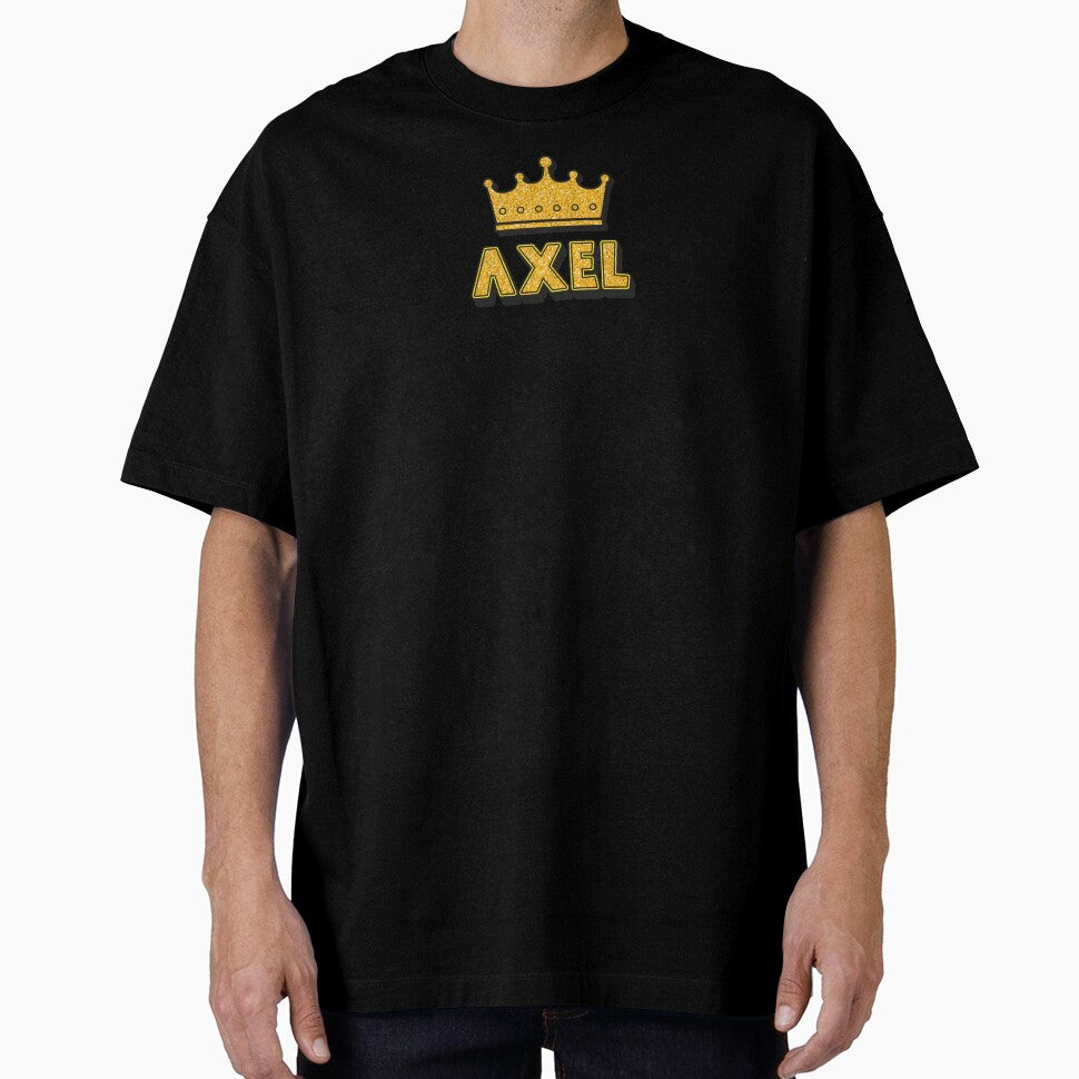 Axel Personalized Name With Crown - Cool & Funny Custom Gift for Men and Boys by Oussinc