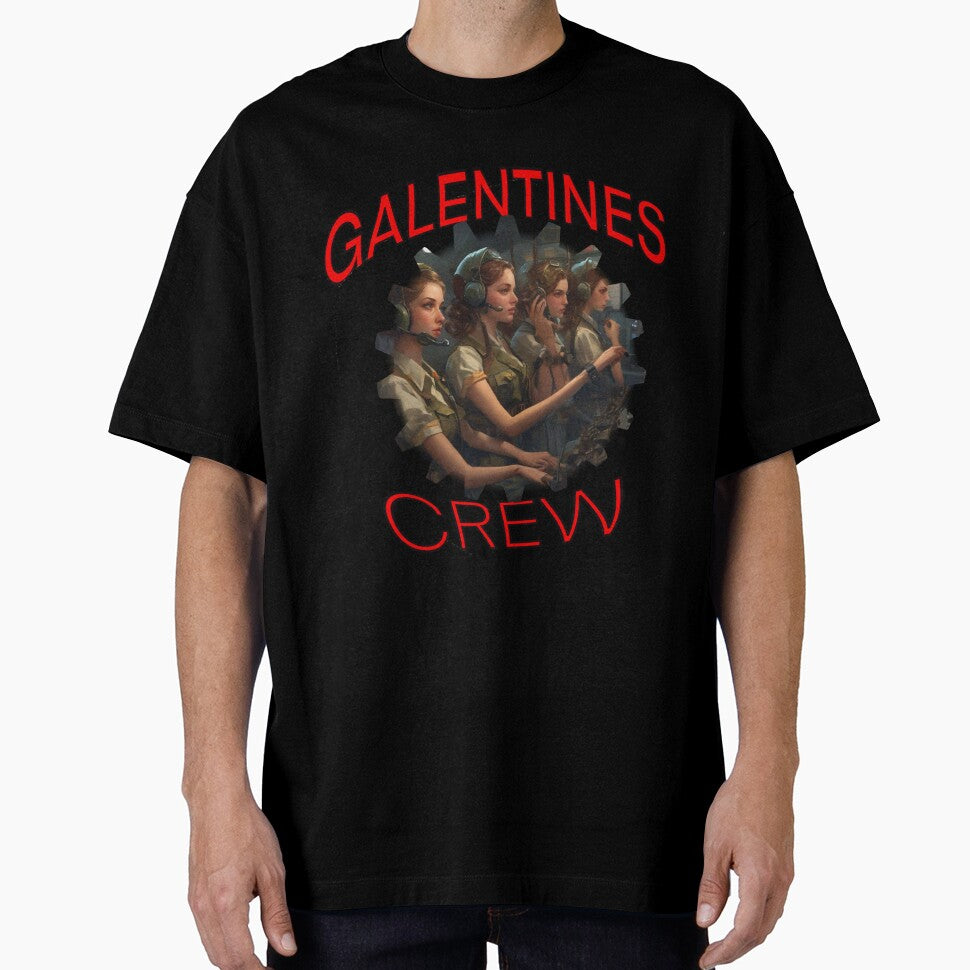 Cool American Girls Galentines crew on submarine on Galentines day and Galentines party, gift idea for Galentines day by sailorsam1805