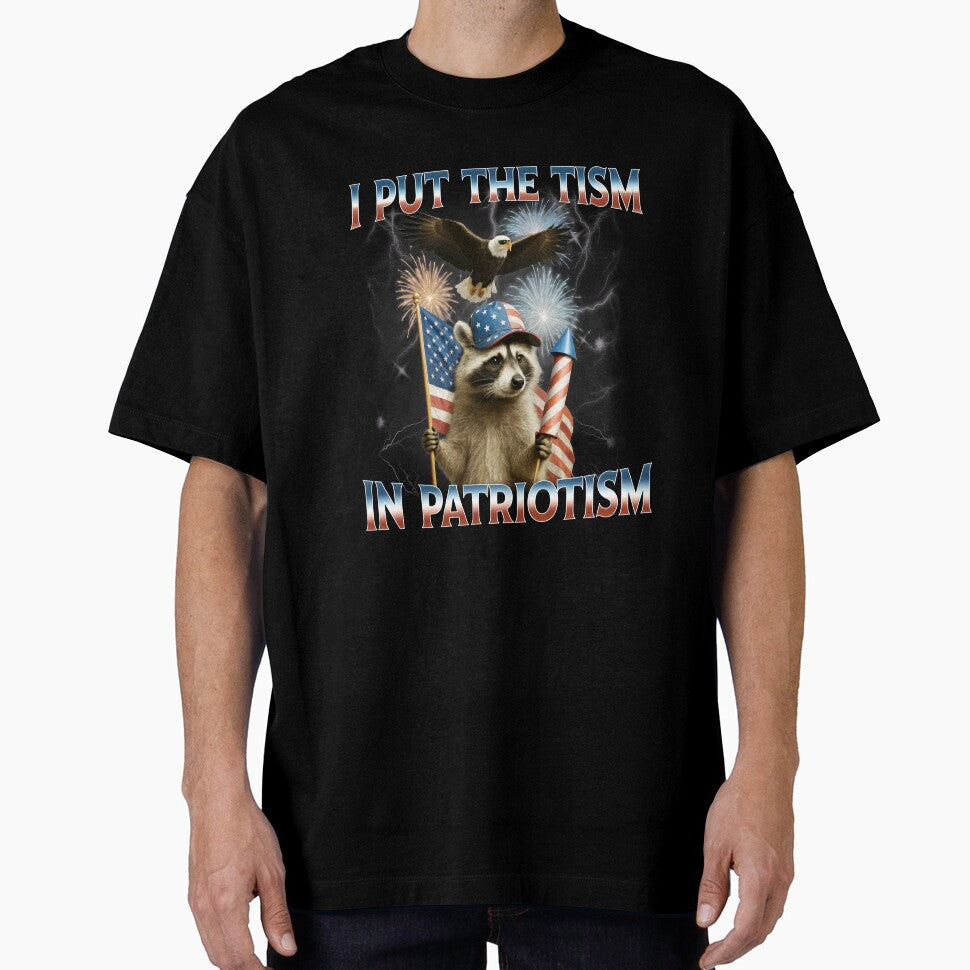 I Put The Tism In Patriotism Funny USA Humor by elderberry