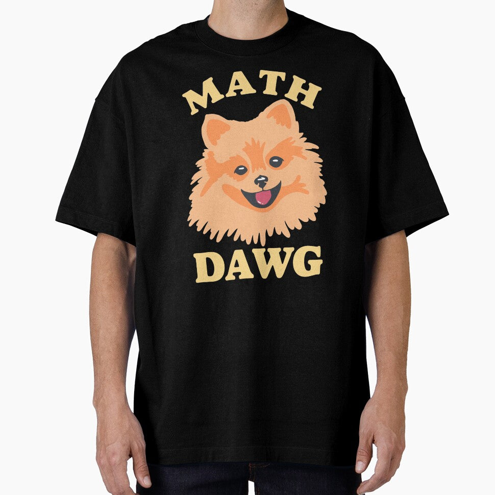Math Dawg - Cute Math Pomeranian Dog by CanadianUnicorn
