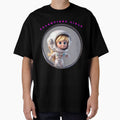 cartoon galentines girl thinking of gift ideas as they enter the stargate by sailorsam1805