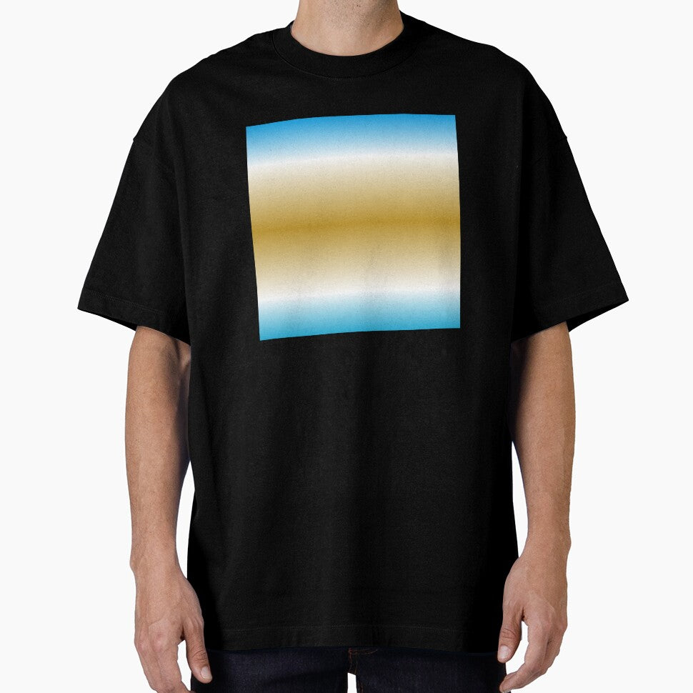 Gradients colors abstract - blue and mustard blurry lines by Inspirationmotivation