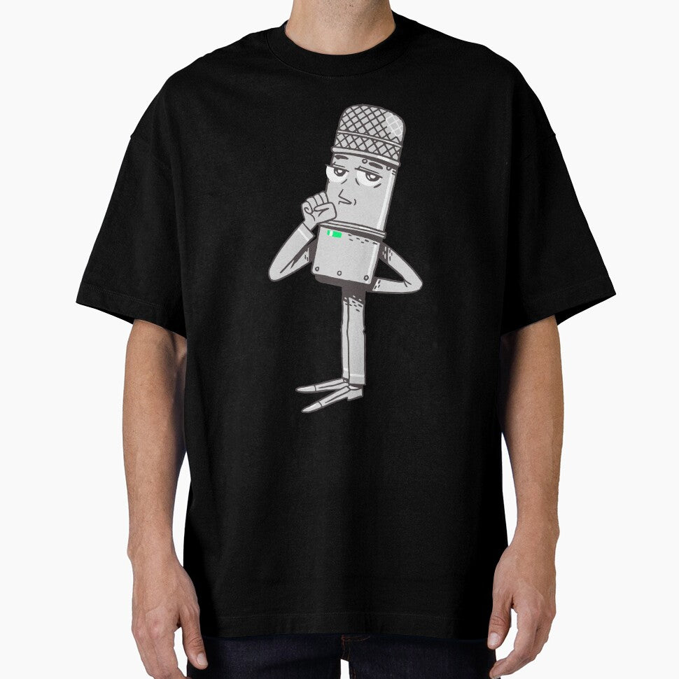 Hand Drawn Mic by SKTEESIGN