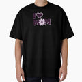 I LOVE MOM Sticker & T-Shirt by ededigitalart