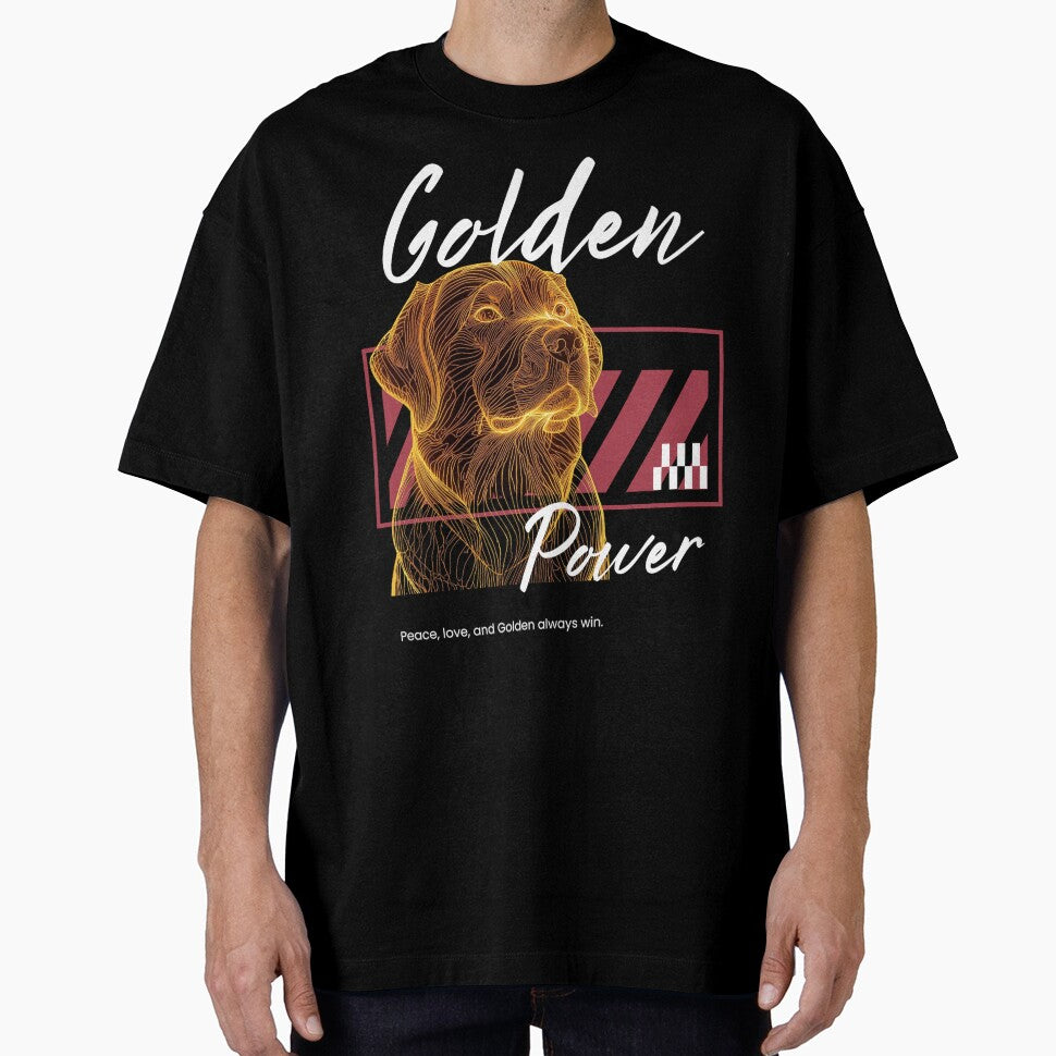 Golden Retriever Power by PatronesKawai