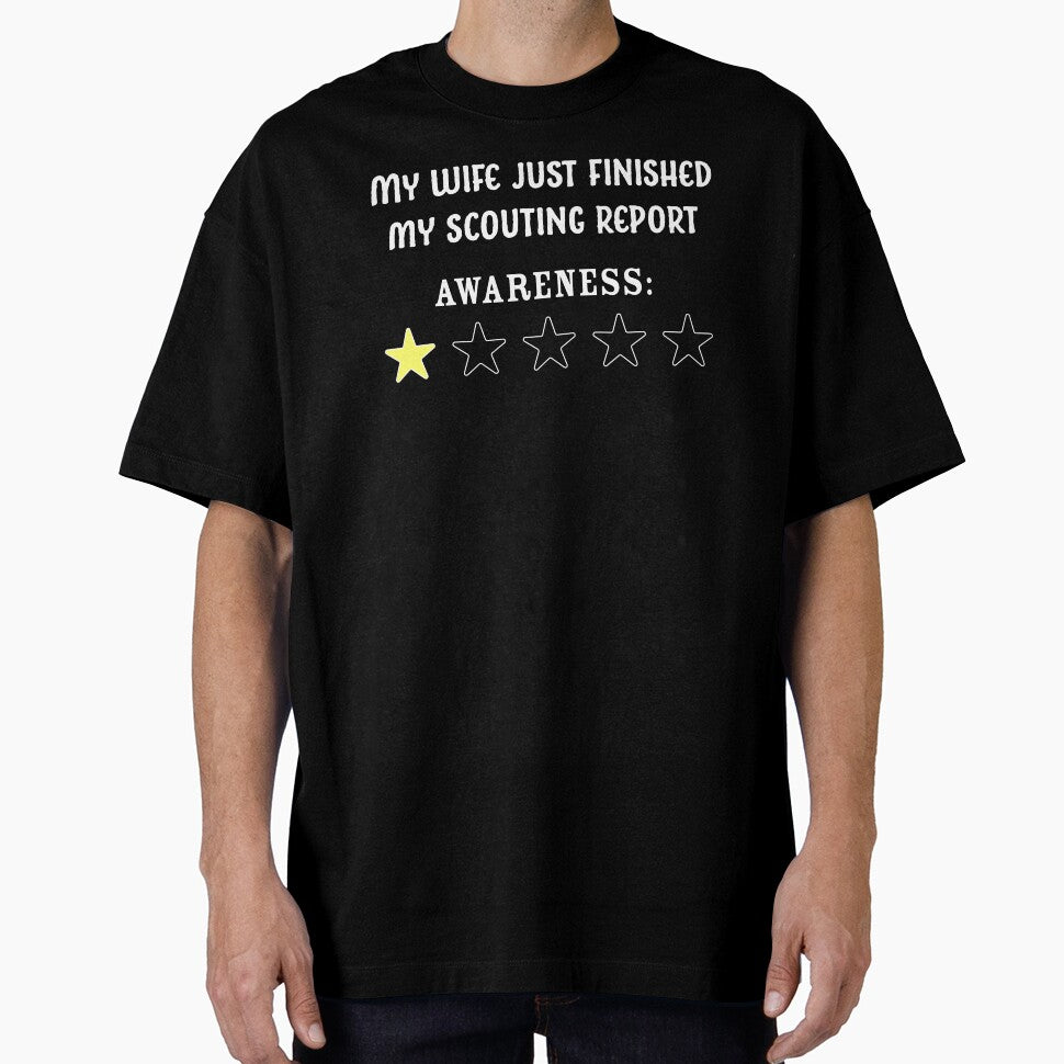 Husband Scouting Report | Funny Football Marriage | One-Star Awareness by shashtopia